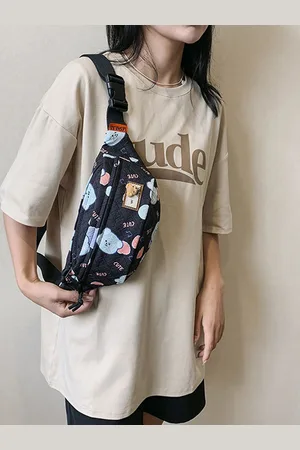 Stylecast Checked Fanny Pack