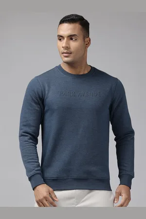 Park Avenue Brand Logo Print Slim Fit Sweatshirt
