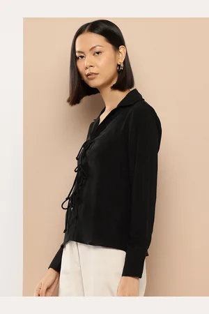 Invictus Tie Up Front Shirt Style Top