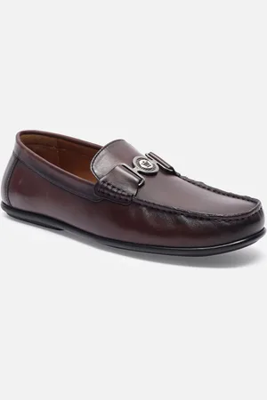 Louis Philippe Men Leather Loafers