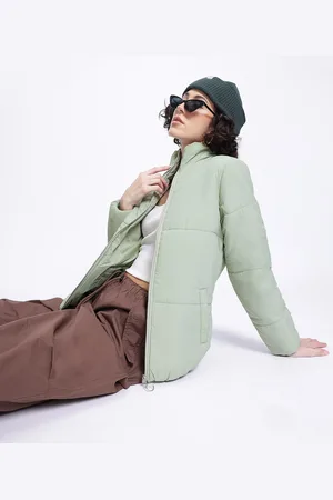 DressBerry Weekend Wanderer Mock Collar Padded Jacket