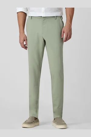 Mufti Men Mid-Rise Slim Fit Formal Trousers