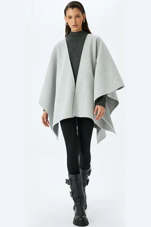 Koton Women Striped Longline Tailored Jacket