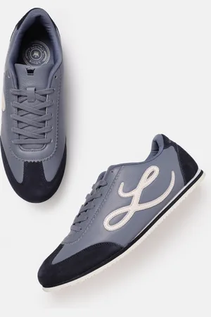 Louis Philippe Men Leather Sneakers