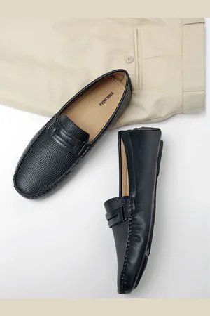 Highlander Men Textured Lightweight Driving Shoes