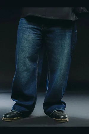 FREAKINS Men Straight Fit Light Fade Jeans