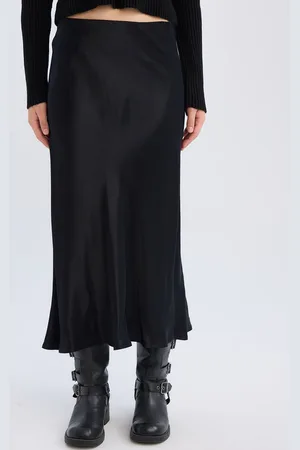 DeFacto A-Line Midi Skirt