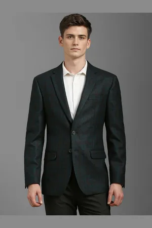 Louis Philippe Single Breasted Blazer