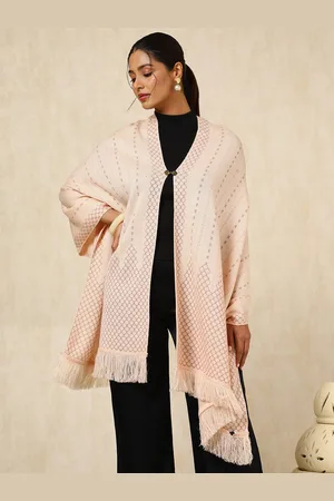 Soch Women Woven Design Acrylic Shawl