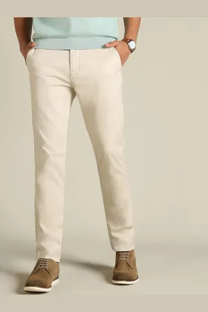 Dockers Men Mid-Rise Skinny Fit Cotton Trousers