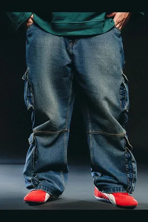 FREAKINS Men Straight Fit Light Fade Jeans
