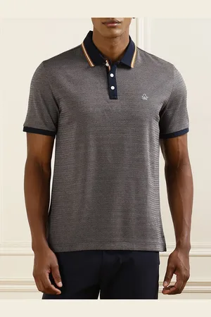 Original Penguin Men Polo Collar Applique Slim Fit T-shirt