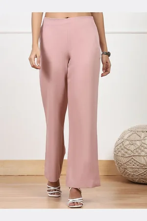 Biba Women Relaxed Low-Rise Regular Fit Trousers