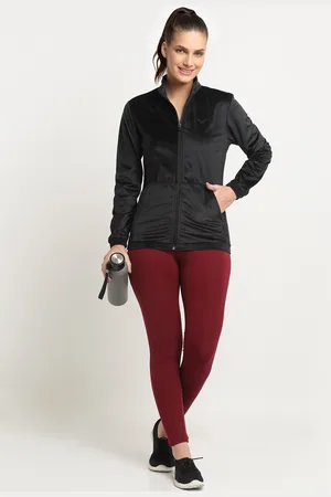 Invincible Women Velour Full Zip Jacket