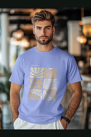 NOBERO Men Printed T-shirt