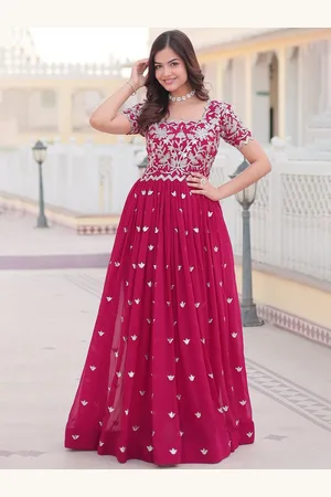 Ethnic Yard Women Embroidered Maxi Gown Dress
