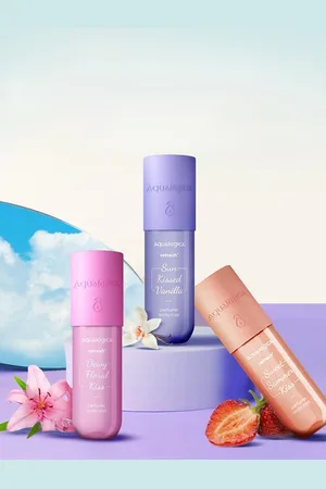 Aqualogica Set Of 3 Sun Kissed Vanilla, Sweet Summer & Dewy Floral Kiss Body Mist-150each