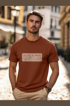 NOBERO Men Printed T-shirt