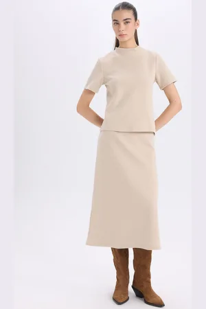 DeFacto A- Line Midi Skirt