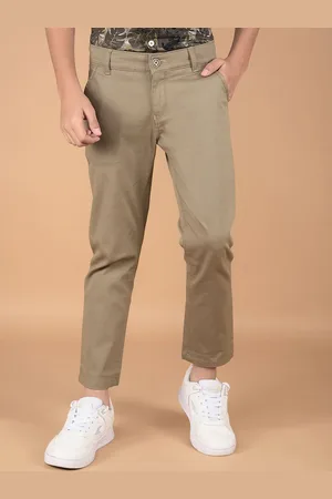 Crimsoune Club Boys Slim Fit Chinos Trousers