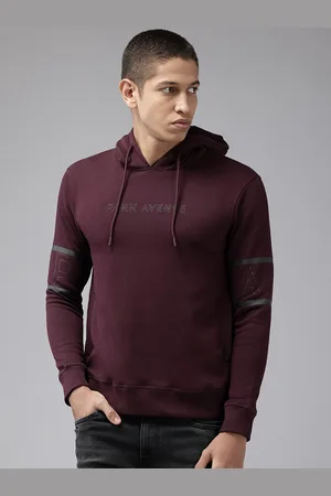 Park Avenue Men Slim fit Hooded Sweatshirt