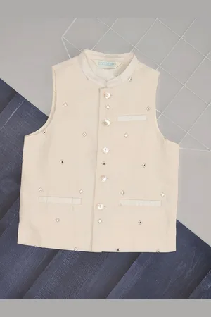 Pantaloons Boys Embroidered Nehru Jacket