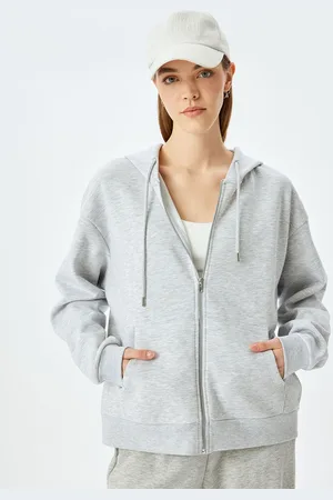 Koton Women Hood Long Sleeves Sweatshirt