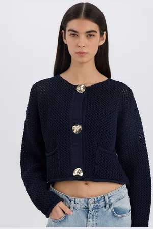 DeFacto Women Crop Cardigan