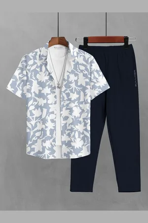bullmer Floral Printed Shirt With Trouser