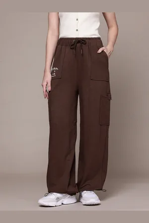 Roadster The Lifestyle Co. RE/LAX Women Loose Fit Cargo Style Joggers