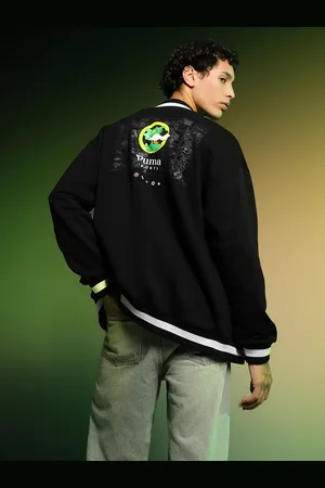 PUMA SUPER Men Relaxed Fit Baseball Jacket