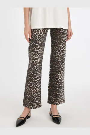 DeFacto Women Animal Printed Trousers