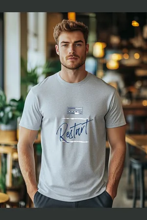 NOBERO Men Printed T-shirt