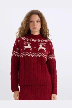 DeFacto Women Quirky Printed Pullover
