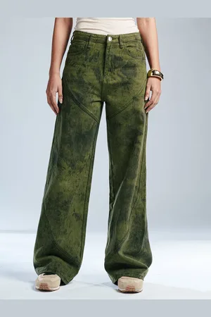 FREAKINS Women Straight Fit High-Rise Light Fade Jeans