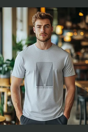 NOBERO Men Printed T-shirt
