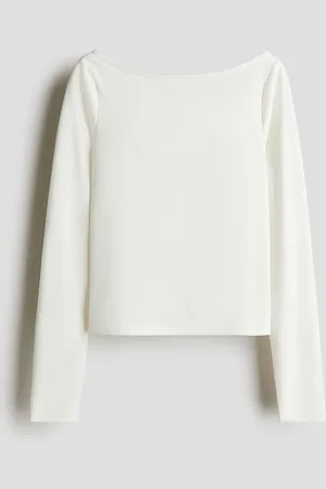 H&M Girls Cut-Out Jersey Top