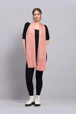 Monte Carlo Women Ethnic Motifs Embroidered Stole