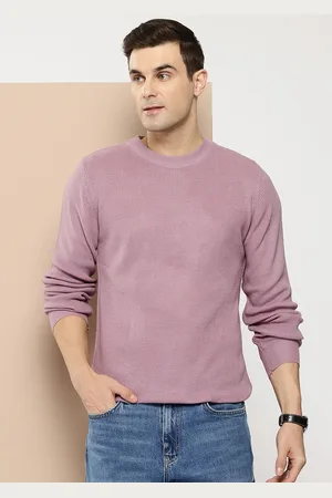 Invictus Men Ribbed Acrylic Pullover