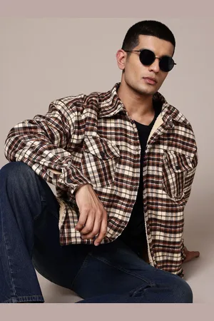 Roadster The Lifestyle Co. Tartan Checked Flannel Weave Tailored Jacket