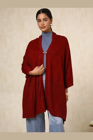 Soch Womens Acrylic Woven Design Shawl