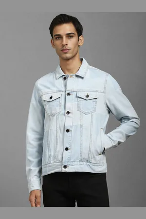 Louis Philippe Men Denim Jacket