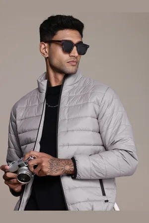 Roadster The Life Co. Mock Collar Padded Jacket
