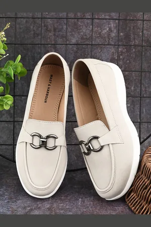 Mast & Harbour Women Suede Loafers
