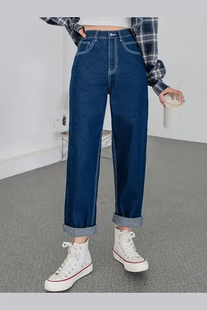KOTTY Women High-Rise Straight Fit Stretchable Jeans
