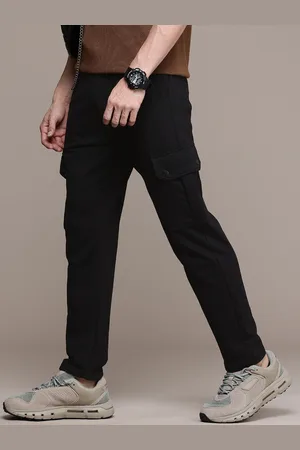 WROGN Men Cargo Track Pants