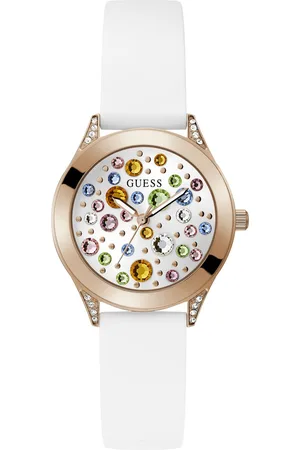 Guess Women Trend Mini Wonderlust Embellished Analogue Watch GW0678L4