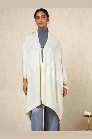 Soch Womens Acrylic Woven Design Shawl