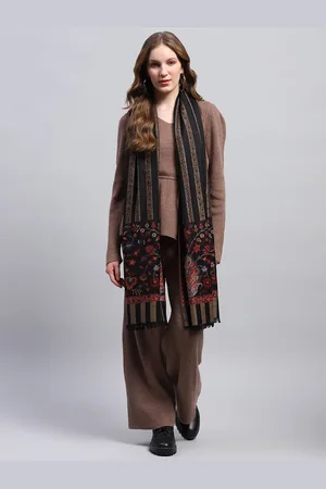 Monte Carlo Women Ethnic Motifs Woven Design Stole