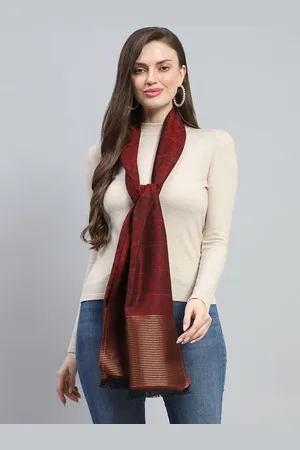 Monte Carlo Women Woven Design Stole